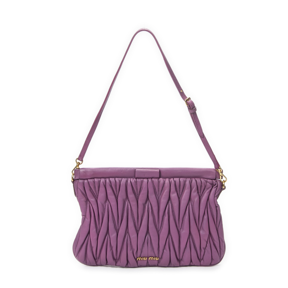Miu Miu Frame Clutch Crossbody